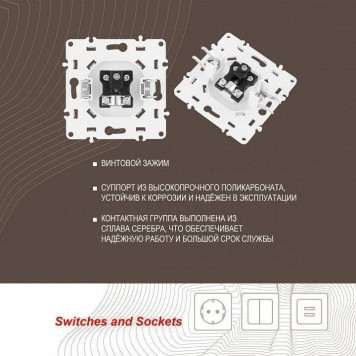 ТВ-розетка без рамки Arte Milano am-217 217.43-1.white-3