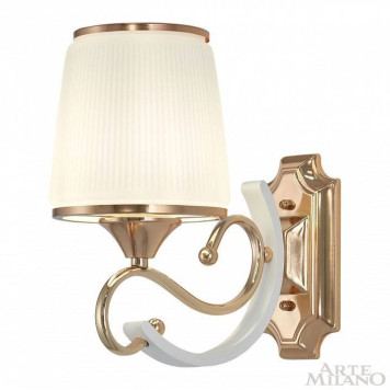 Бра Arte Milano Florentia-3857 303857/1W Wh/Gd-2