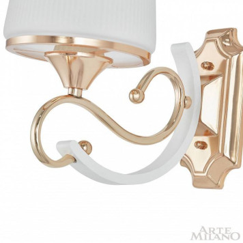 Бра Arte Milano Florentia-3857 303857/1W Wh/Gd-4