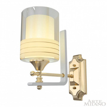 Бра Arte Milano Florentia-6087 306087/1W Wh/Gd-1