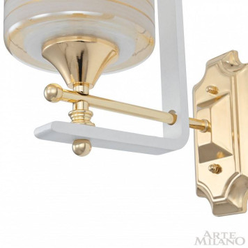Бра Arte Milano Florentia-6087 306087/1W Wh/Gd-4