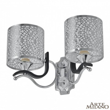 Бра Arte Milano Florentia-6787 306787/2W Bk/Ni-1