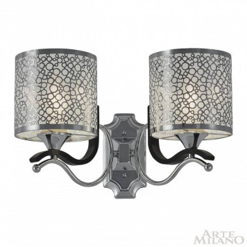 Бра Arte Milano Florentia-6787 306787/2W Bk/Ni-2