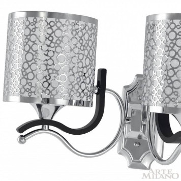 Бра Arte Milano Florentia-6787 306787/2W Bk/Ni-5