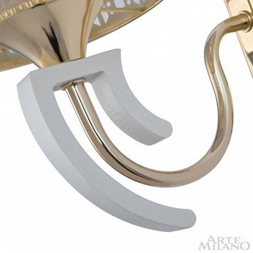 Бра Arte Milano Florentia-8857 308857/1W Wh/Gd-4