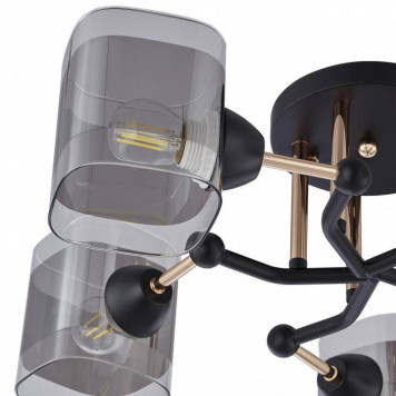 Потолочная люстра Arte Milano AMALFI-324308 324308/5 BK+FG-6