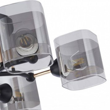 Потолочная люстра Arte Milano AMALFI-324308 324308/5 BK+FG-7