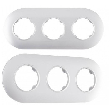 Рамка на 3 поста Arte Milano am-502.08 502.08-3.silver