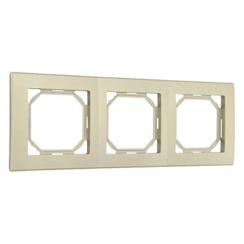 Рамка на 3 поста Arte Milano am-503.06 503.06-3.shampan