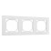 Рамка на 3 поста Arte Milano am-503.06 503.06-3.white