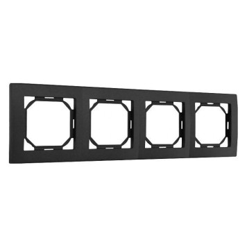 Рамка на 4 поста Arte Milano am-503.06 503.06-4.black