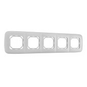 Рамка на 5 постов Arte Milano am-505.05 505.05-5.silver
