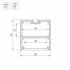 Короб универсальный Arlight SL-LINE 027990