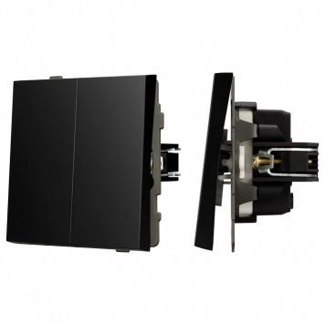 Выключатель двухклавишный без рамки Arlight SWT 054059