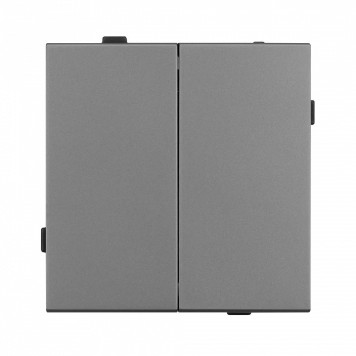 Выключатель двухклавишный без рамки Arlight SWT 054060-2