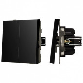 Выключатель проходной двухклавишный без рамки Arlight SWT 054067