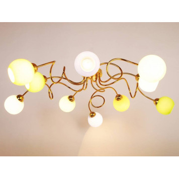 Потолочная люстра Doge Luce 111 111P10GO-211-1