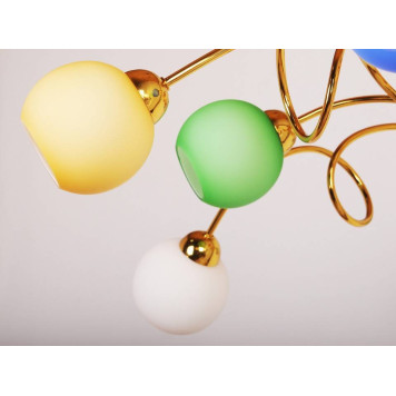 Потолочная люстра Doge Luce 111 111P10GO-211-2