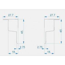 Набор из 10 заглушек для профиля Deko-Light P-EL-03-10 978270