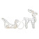 Зверь световой Eglo ПРОМО Tuby Deer 411447