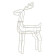 Зверь световой Eglo ПРОМО Tuby Deer 411448
