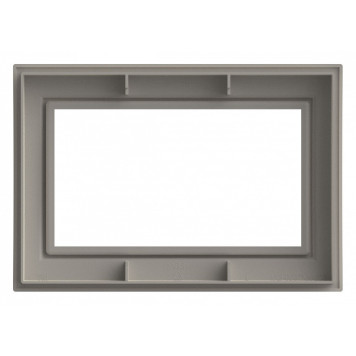 Рамка для двойной розетки Elbi Eleсtriс Zena 608-010200-907-3