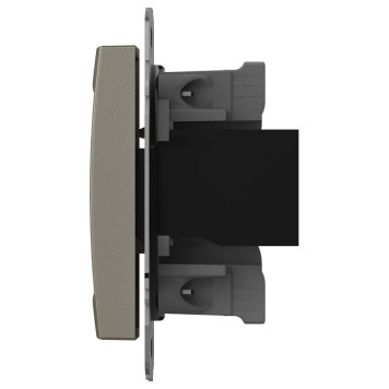 Розетка двойная Ethernet RJ-45 без рамки Elbi Eleсtriс Zena Vega 609-011400-248-2