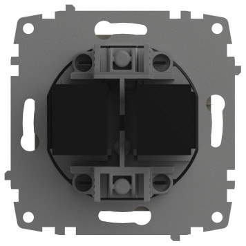 Розетка двойная Ethernet RJ-45 без рамки Elbi Eleсtriс Zena Vega 609-011400-248-3