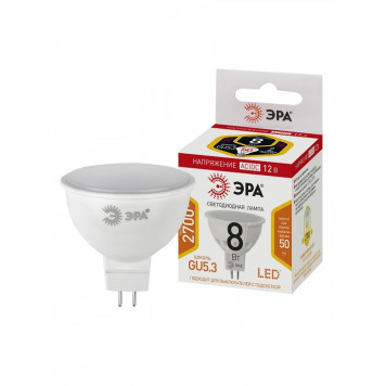 Лампа светодиодная Эра LED MR16-8W-12V-827-GU5.3-2