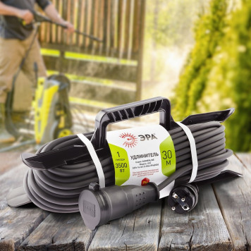 Удлинитель Эра UFx-1e-3x2,5-30m-IP44(KG)-2