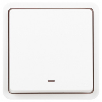 Выключатель одноклавишный с подсветкой Эра Эра Эксперт 11-1522-01-2