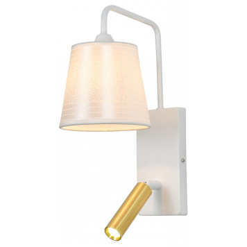 Бра с подсветкой Escada 598 598/1A White/Brass-1