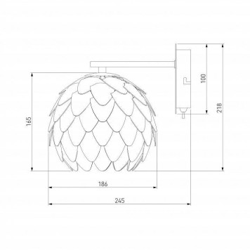 Бра Bogate apos;s Cedro 304-5