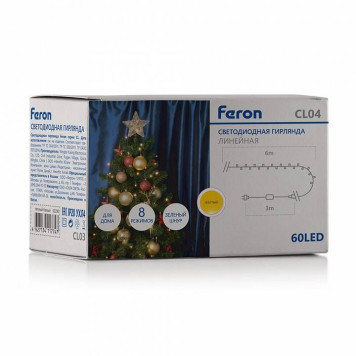 Гирлянда Нить Feron CL04 32302-3