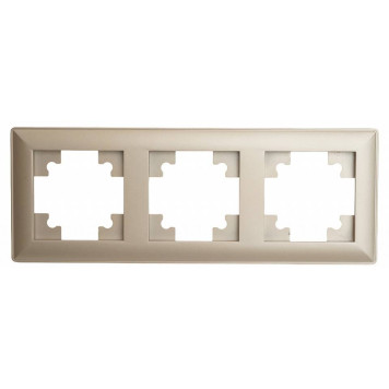 Рамка на 3 поста Stekker PFR00-7003-02 39804
