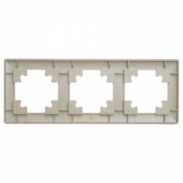 Рамка на 3 поста Stekker PFR00-7003-02 39804-2