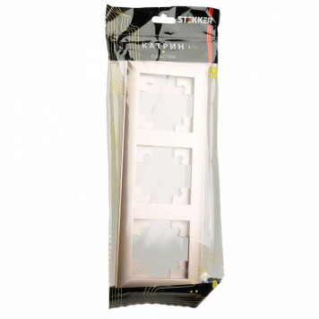 Рамка на 3 поста Stekker PFR00-7003-02 39804-5