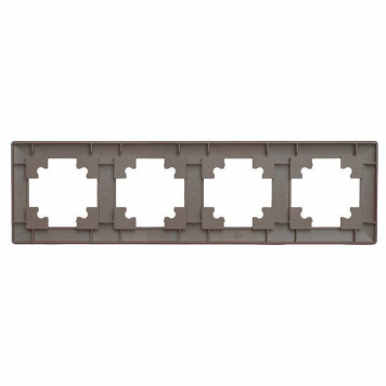 Рамка на 4 поста Stekker PFR00-7004-04 39820-3