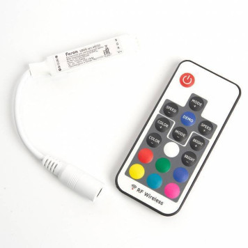Контроллер-регулятор цвета RGB с пультом ДУ Feron LD66 48032-1