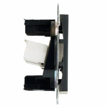 Розетка двойная Ethernet RJ-45 без рамки Stekker Катрин 50007-6
