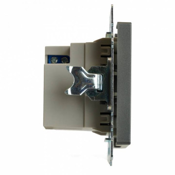 Розетка 2хUSB type A и C без рамки Stekker Катрин 50052-5