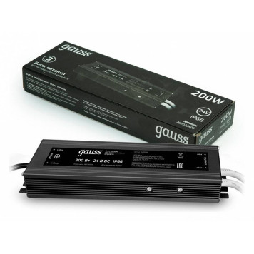 Блок питания с проводом Gauss 202022400-2