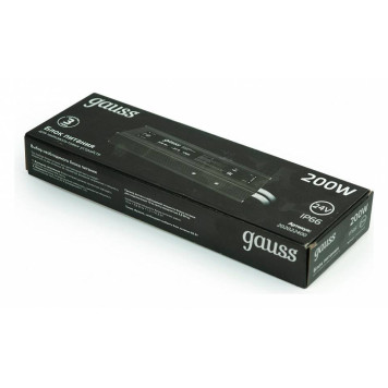 Блок питания с проводом Gauss 202022400-3