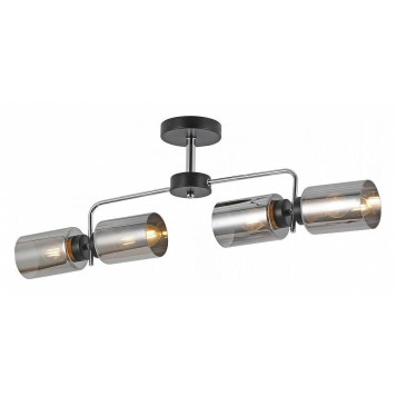 Люстра на штанге ILLUMICO IL8249-4COU-79 BK CR