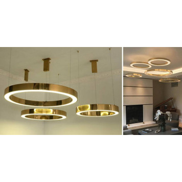 Подвесной светильник Imperiumloft Light Ring Horizontal 40.1454-80-1