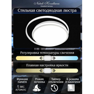 Накладной светильник Natali Kovaltseva Groove LED LAMPS 81186-6