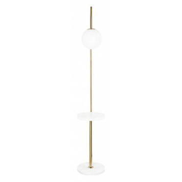 Стол журнальный с торшером Loft it Sonni 10145 Gold-2