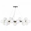 Подвесная люстра LUMINA DECO MARSIADA LDP 6033-40 BK+MD