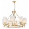 Подвесная люстра LUMINA DECO Marietta LDP 8025-8 F.GD+WT