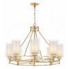 Подвесная люстра LUMINA DECO Marietta LDP 8025-8 F.GD+WT